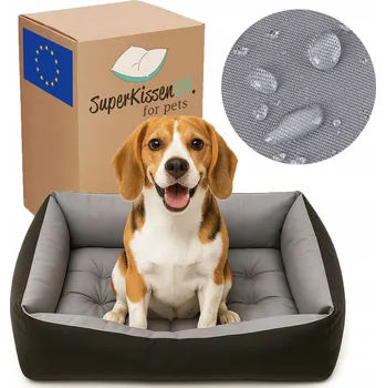 Pelíšek pro psa Polštáře24 pelíšek pro psa šedý 95 cm x 75 cm