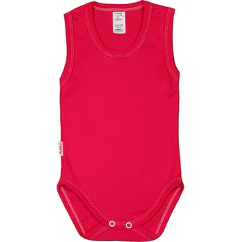 Body BODY na ramínka RÁMEČEK bez rukávů r 68 KLEKLE