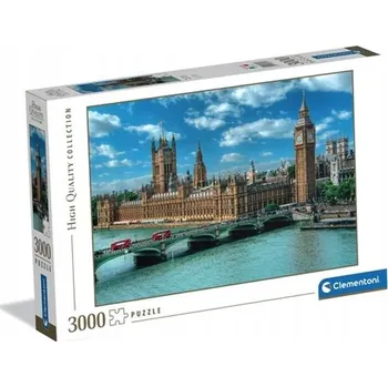 Puzzle PUZZLE 3000 dílků Parlament Houses of Parliament CLEMENTONI 33037
