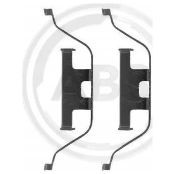 Přislušenství brzdového systému A.B.S. 1201Q Sada příslušenství, brzdové destičky