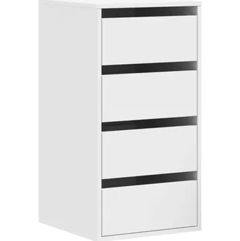 Komoda Komoda VidaXL 40 x 41 x 76 cm, bílá