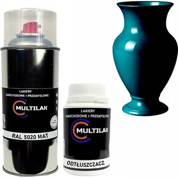 Barva ve spreji Lak ve spreji na vázy RAL 5020 MAT