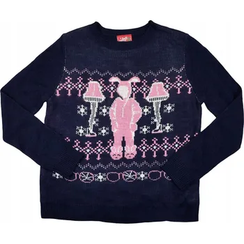 Vánoční dekorace Vánoční příběh Dárek pod stromeček vánoční svetr vel. XL Vánoční stromeček