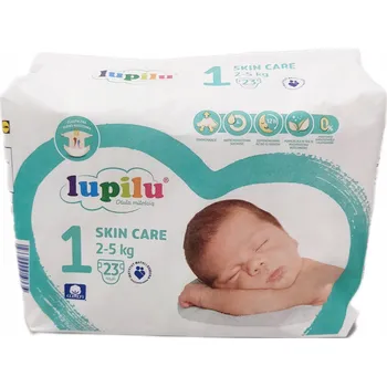 Plena Lupilu Plenky pro péči o pleť velikost 1 23 ks