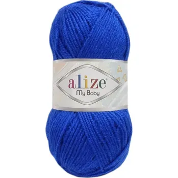 Příze Alize My Baby 141 Paris modrá