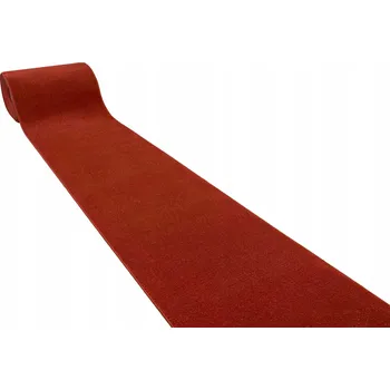 ubrus ČERVENÝ BĚHOUN , šířka 100 cm, PRO SVATBU SVATBA , ELEGANTNÍ, MĚKKÝ, LIMA