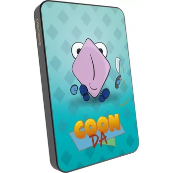 Powerbanka Picasee Powerbanka s MagSafe 5 000 mAh Šedá - COONDA holátko - světlá