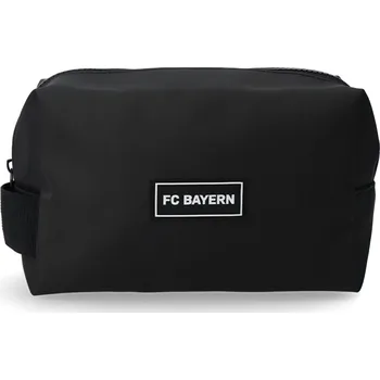 Kosmetická taška Hygienická taška FC Bayern Mnichov 20 x 13 x 10 cm černá
