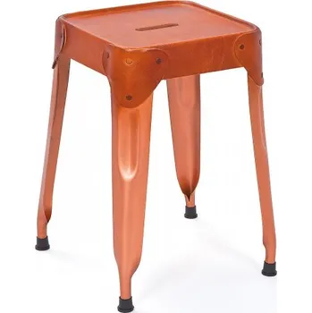 Unikátní kovová stolička (4 kusy) Unico - měděná