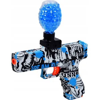 Dětská zbraň PISTOLE PUŠKA NA VODNÍ GELOVÉ KULIČKY AUTOMATICKÁ VELKÁ SADA BEZPEČNÁ