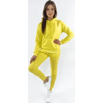 Dstreet Dámský teplákový souprav DRESSLILY černý AY0129 Barva: Žlutá, Velikost: S