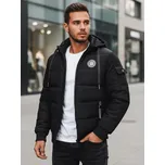 Pánská prošívaná bunda DSTREET TX4638z Barva: Černá, Velikost: 3XL