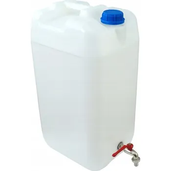 Kanystr KANISTR / NÁDOBA NA VODU S KOVOVÝM KOHOUTKEM 30L