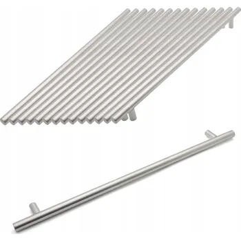 Nábytkové kování Nábytková úchytka pro skříňky a zásuvky chrom 385mm 10 Ks