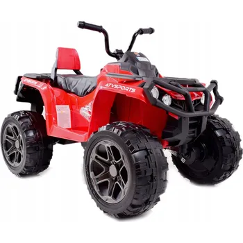 Dětské vozidlo MEGA VELKÁ ČTYŘKOLKA 4X4, TLUMIČE, MĚKKÁ KOLA, DÁLKOVÉ OVLÁDÁNÍ, POMALÝ START,/LB886