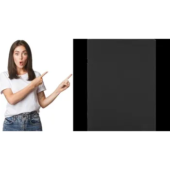 Zápisník A4/60 Čtvereček , duhový, klasický, černý Herlitz