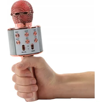 Mikrofon Bezdrátový karaoke mikrofon Bluetooth s reproduktorem pro zpívání