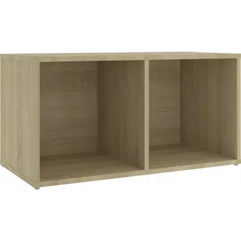 Televizní stolek TV stolek dub sonoma 72 x 35 x 36,5 cm se 2 přihrádkami