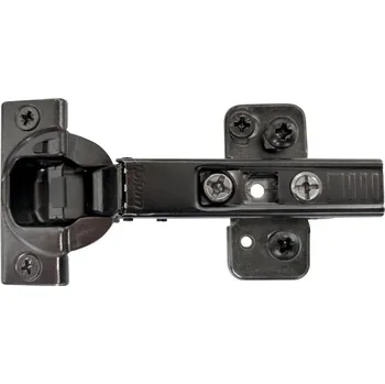 Nábytkové kování BLUM nábytkový závěs naložený, integr.tlumení, včetně krytek, černý onyx D-71B3550 53205