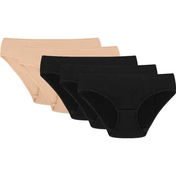 Kalhotky Kalhotky Vivisence 4003 5-pack Barva: Černá, Velikost: L