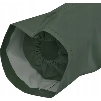 Pláštěnka Voděodolná dlouhá souprava do deště s kapucí zelená XL