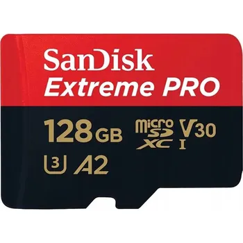 Paměťová karta Paměťová karta SanDisk microSDXC 128GB Extreme Pro 200/90MB/s + Adaptér