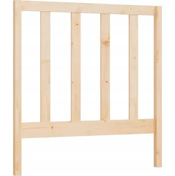 VidaXL Čelo postele, 96x4x100 cm, masivní dřevo