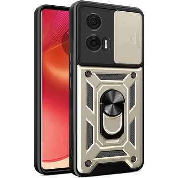 Pouzdro na mobilní telefon Techsuit CamShield Series pro Motorola Edge 50 zlatý