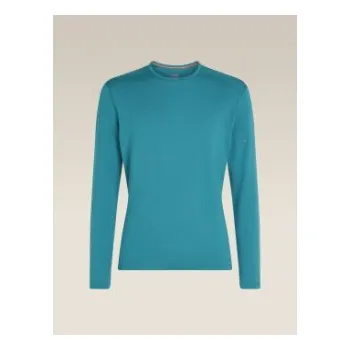 Pánské termoprádlo Icebreaker Mens Merino 260 Tech LS Crewe, TOPAZ
