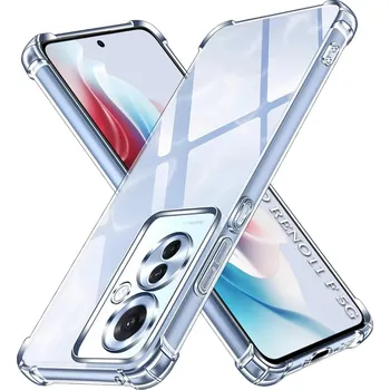 Pouzdro na mobilní telefon Techsuit Nárazuvzdorný Čirý Silikonový Oppo Reno11 F Clear