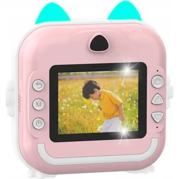 Tiskárna MINI TISKÁRNA DRUKUŚ FOTOAPARÁT TERMO TISK + 23 ROLÍ PAPÍRU