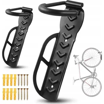 Věšák Nástěnný držák na kolo ER4 25 kg černý