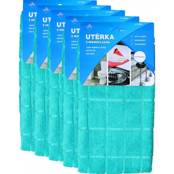 Utěrka Utěrka z mikrovlákna Super 60×40 cm 5ks
