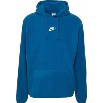 Pánská mikina VEL. XS NIKE PÁNSKÁ MIKINA FLEECE s S KAPUCÍ – Teplá, pohodlná, lehká fleecová mikina