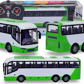 RC model auta MĚSTSKÝ ŠKOLNÍ AUTOBUS RC DÁLKOVĚ OVLÁDANÝ AUTOKAR 1:30 AKU+USB