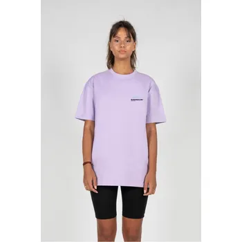 Pánské tričko Ladies Wave V.1 x Heavy Oversized Tee - lilac L