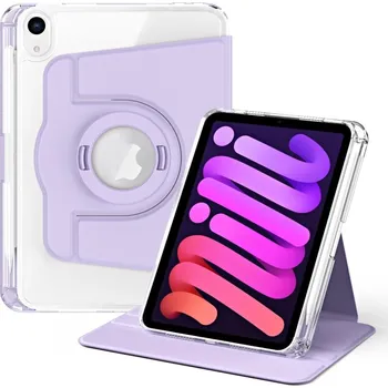 Pouzdro na tablet VSECHNONAMOBIL 93868 CRYSTAL FLEXI 2v1 Zaklápěcí pouzdro pro Apple iPad mini 2021 / iPad mini 2024 fialové