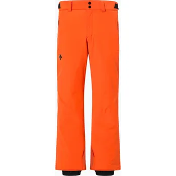 Snowboardové kalhoty Pánské lyžařské kalhoty Descente Smooth mandarin orange