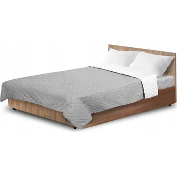 Přehoz na lůžko Přehoz na postel AIO FACTORY mikrovlákno 240 cm x 220 cm šedý