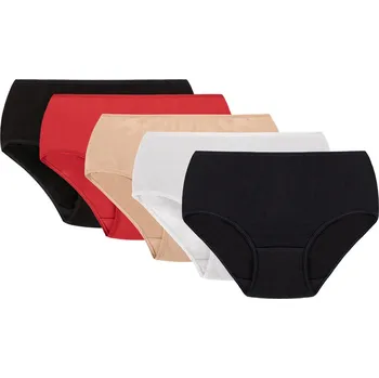 Dámské spodní prádlo Kalhotky Vivisence 4001 5-pack Barva: Vícebarevná, Velikost: XL