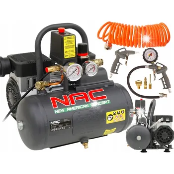 Kompresor Kompresor bezolejový 6L 8 bar 108 l/min NAC OF-SL-6-0.55-IN