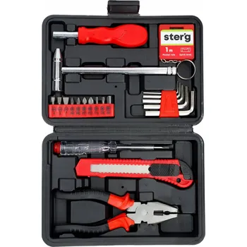 Sada nářadí SADA NÁŘADÍ 21 KS KLÍČŮ ŠROUBOVÁKŮ KUFR S NÁŘADÍM DÁREK