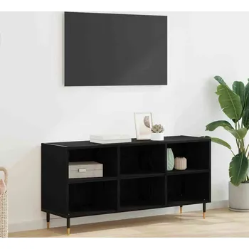 Televizní stolek vidaXL Televizní skříň Černý dub 103,5 x 30 x 50 cm kompozitní dřevo [881922]