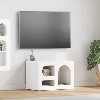 Televizní stolek vidaXL Televizní skříň Bílá 60 x 35 x 40 cm kompozitní dřevo [891284]