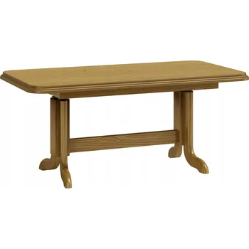 Konferenční stolek Konferenční stolek Shop Kinga obdélníkový 67 x 130 x 55 cm dub craft zlatý