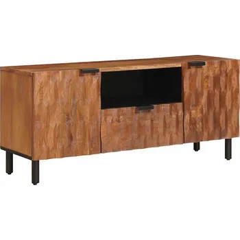 Televizní stolek Televizní skříň se zásuvkou Akátová hnědá povrchová úprava