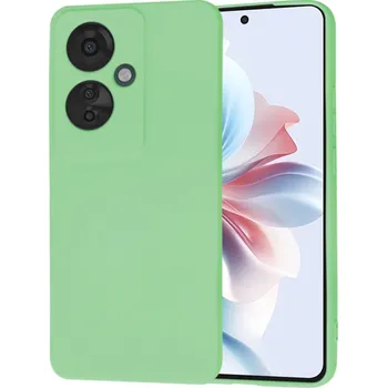 Pouzdro na mobilní telefon Techsuit SoftFlex Oppo Reno11 F Mátově zelená