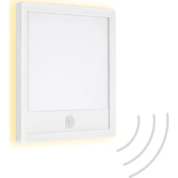 Venkovní osvětlení Zahradní nástěnné svítidlo Telefunken bílé s integrovaným LED zdrojem 15 W