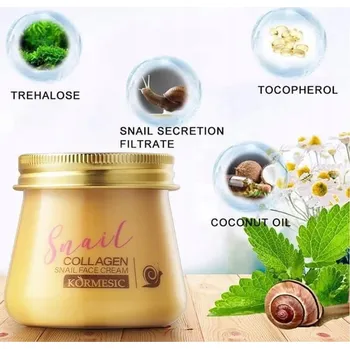 Pleťový krém KORMESIC Hydratační pleťový krém s hlemýždím slizem 80 g