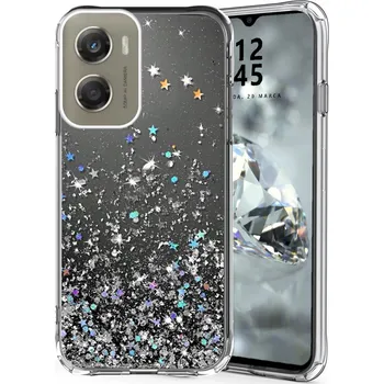 Pouzdro na mobilní telefon POUZDRO GLITTER pro MOTOROLA G06 POWER třpytivé barevné pouzdro s brokátovým efektem